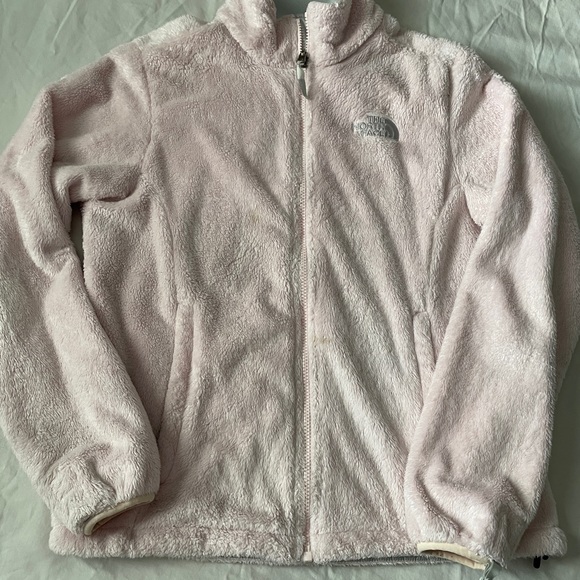 The North Face Pink Osito Jacket Sweater Medium - Picture 1 of 11